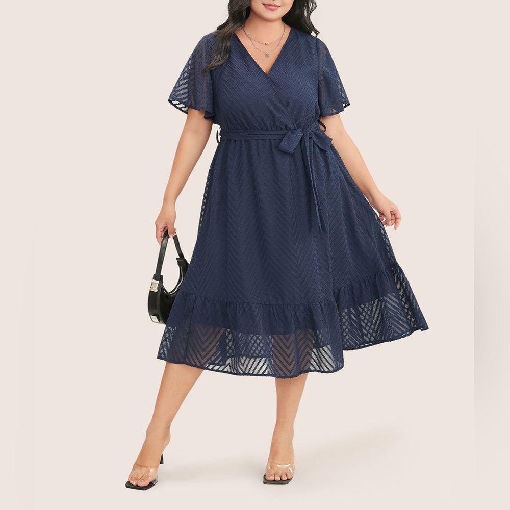 BloomChic Navy Maxi Dress